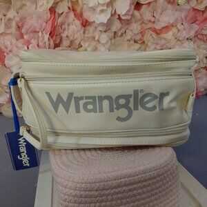 Wrangler Large Makeup Bag Travel Toiletry Bag Portable Cosmetic Bag